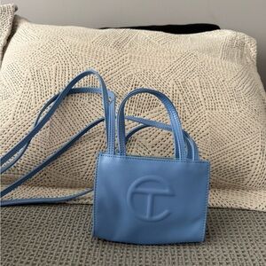 Telfar Light Blue Mini Bag